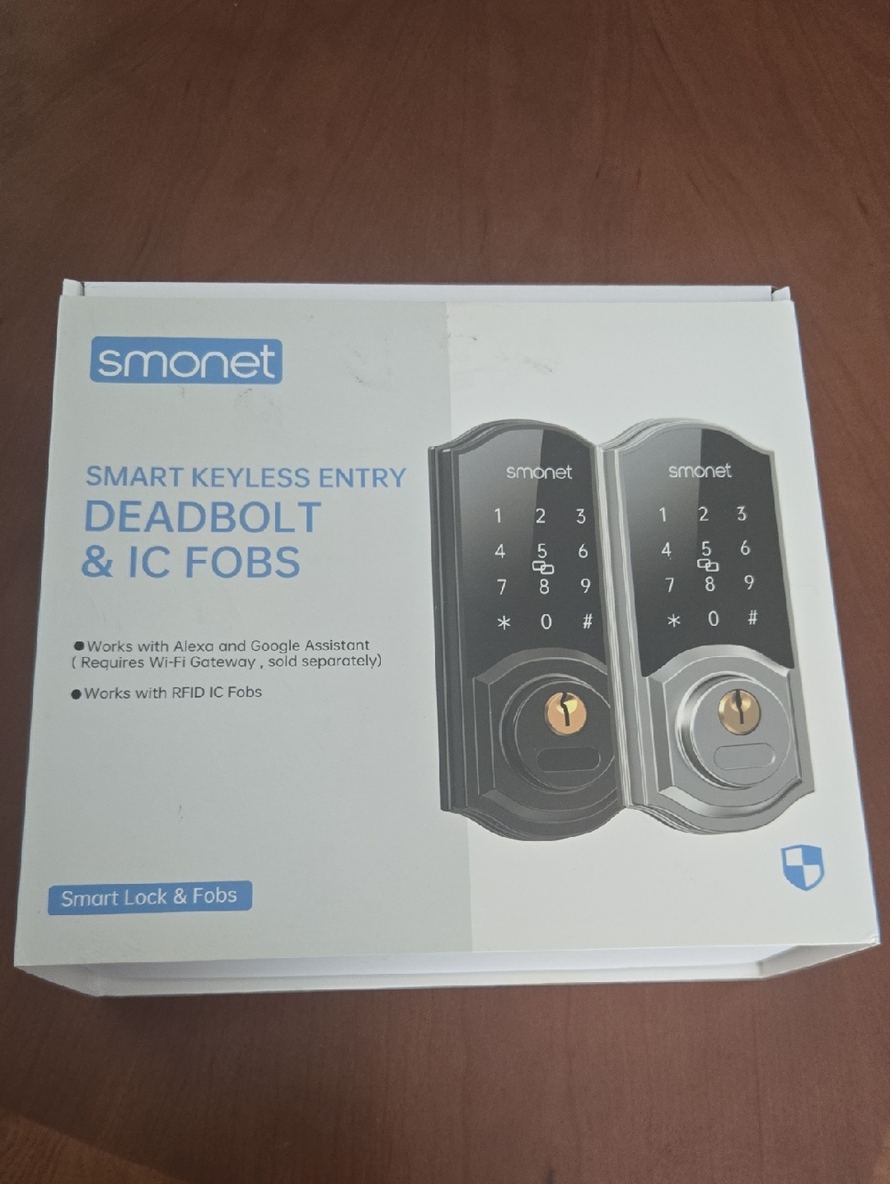 Smart Keyless Entry Deadbolt And IC Fobs New